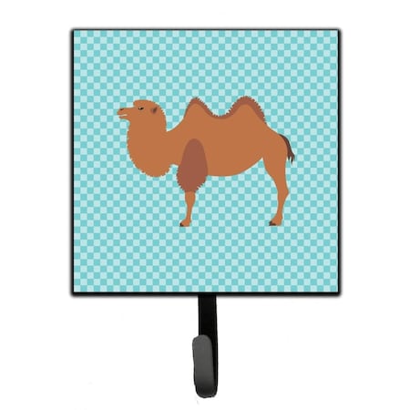 Jensendistributionservices Bactrian Camel Blue Check Leash or Key Holder MI1706698